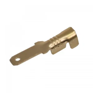 Krimpconnector 2.8mm, 1mm² Kabel, Messing, ROHS