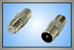 F-Bus naar Coaxiale Stekker Adapter, 30 mm