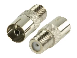 F-Bus naar Coaxiale Bus Adapter, Antenneaansluiting, RoHS