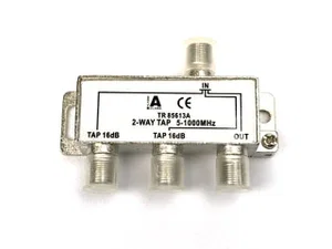 5-1000MHz Richtkoppelaar, Dubbele Tap 16dB, 12.5dB Tapverlies