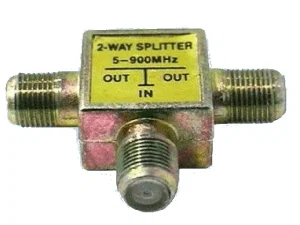 2-Weg Splitter 5-900MHz T-Type