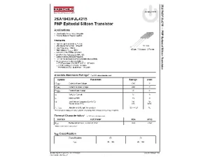 Fairchild FJL4315-O NPN Transistor - n/a
