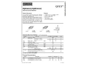 Fairchild FQPF5N50C Transistor - 500V 5A 1.14 Ohm Standard