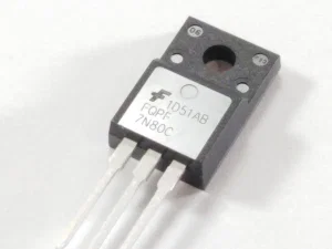 Fairchild FQPF7N80C Transistor - 800V 6.6A 1.57 Ohm Standard