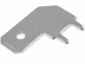 Osterrath FS1573 Automotive Platte Stekker, 6.3 mm, 90°, Ongeïsoleerd, Vertind