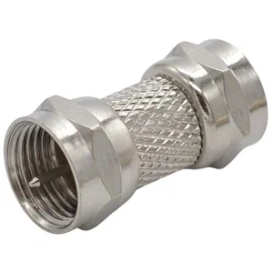 Various FSFS-4 F-Type Coaxial Adapter, Male-Male, 75 Ohm, RG58, Straight
