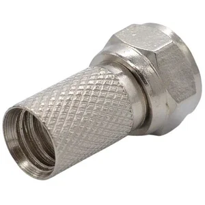 Various FST-70 F-Type 75 Ohm RG58 Coaxial Cable Connector, Straight Male Screw Termination