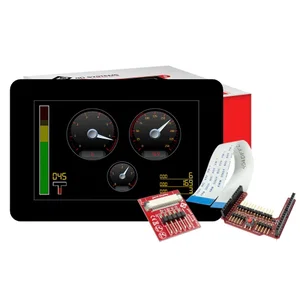4d Systems GEN4-ULCD-50DCT-CLB-SB-AR 5.0 Inch 800x480 TFT Intelligent Display Module with Capacitive