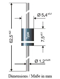 Samsung GI824 400V 5A diode de redressement