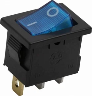 Interrupteur à bascule Omvol GK-19BL SPST