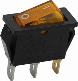 Interrupteur à bascule RPtronics GK-50YE SPST