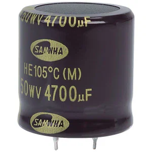 Electrochemical capacitor 4700uF 50V
