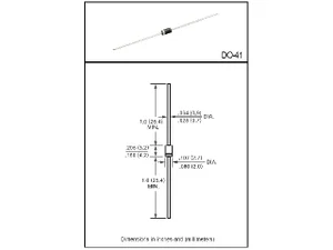 Taiwan Semiconductor HER108 1000V 1A diode de redressement