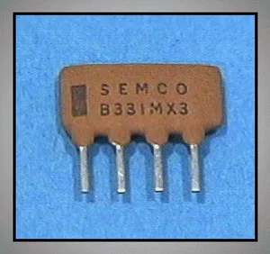 Semco HYBRID-C331X3 Hybrid IC, SIP-4 Package, Through-Hole
