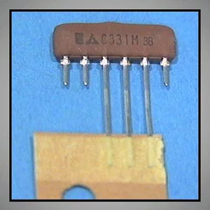 Matsushita HYBRID-C331X4 Hybrid IC, SIP-6 Package, Through-Hole