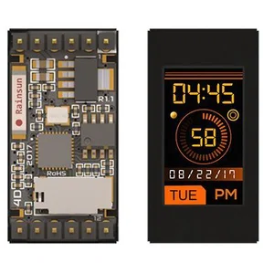 4d Systems IoD-09TH Intelligent Display Module, 0.9 inch, 80x160 pixels, WiFi, THT
