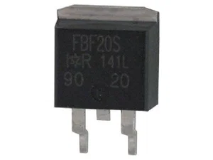International Rectifier IRFBF20S Transistor - 900V 1.7A 8.0 Ohm SMD