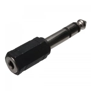 Adaptateur Audio, Fiche Stéréo 6.3mm vers Prise Stéréo 3.5mm