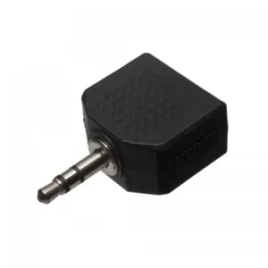 Adaptateur Audio, Fiche Stéréo 3.5mm vers 2x Prises Stéréo 3.5mm