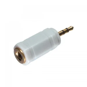 Adaptateur Audio Plaqué Or, Fiche Stéréo 2.5mm vers Prise Stéréo 3.5mm