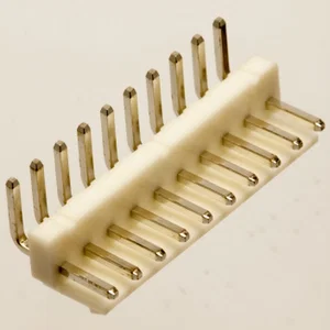Gold Star JNCW396-10R 10-pins 3.96mm Pitch Mannelijke Voedingsconnector 90 Graden