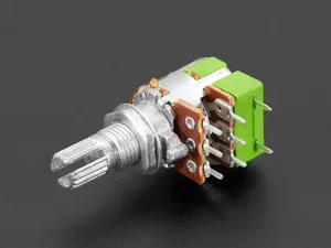 Potenziometro Adafruit JPM93-10K-LIN-SW 10k Ohms Stereo Lineare