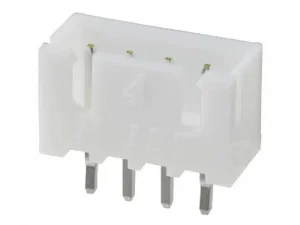 Div JST-XH-4PMC 4-Pins 2.5mm Pitch 90° PCB Doorsteek Male Header