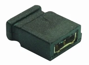 Ninigi JUMPBLACKZ-M Jumper, Zwart, Gesloten, 2.54mm Raster