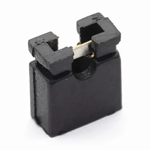 Jumper, Zwart, Open Einde, 2.54mm Raster