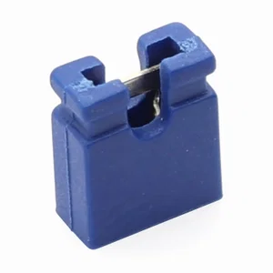 Jumper, Blauw, Open Einde, 2.54mm Raster