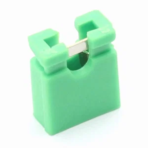 Groene Open-Ended Jumperdraad 2.54mm Pitch Vrouwelijk 1x2