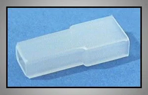 Div K1630815-SN Platte Steekhuls, Faston, vertind messing, 6.3x0.8mm, 1.0-1.5mm² Kabeldoorsnede