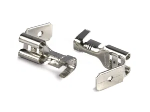 Div K16308252-SN 6.3mm Faston Terminal Connector, Tinned Contacts, Cable Mounting, 1.5-2.5mm² Cable 