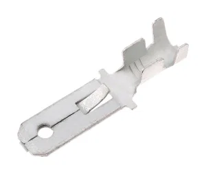 Div 6.3/0.8mm vertinde kabelschoen, 0.5-2.0mm² draad, veiligheidspal