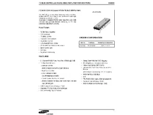 Samsung KA2500 CI DIP-28 Montage Traversant