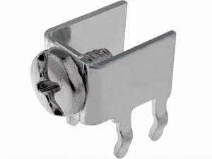 Keystone KEYS-7692 Borne à Vis pour PCB 90° 4 Pôles UNC6-32 Argent