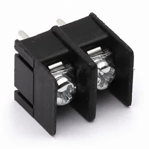 KF7-62-2P-BK Bornier à Vis PCB 2 Pôles 7.62mm Noir