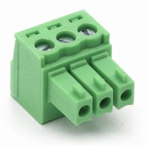 KFG Bornier Push-in 1.5mm² Pas 3.5mm 3 Pôles Droit RoHS
