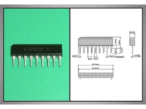 Korea Electronics Semi. KIA7303P Amplificateur FI FM 9 Broches