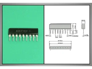 Korea Electronics Semi. KIA7310P Synthétiseur PLL 9 Broches