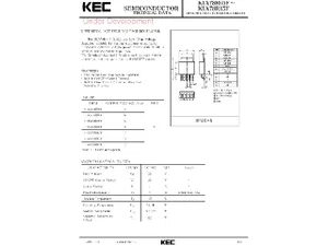 Korea Electronics Semi. KIA78R05F 5V 1A Régulateur de tension