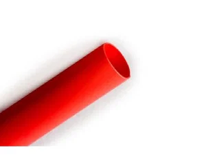 Red Heat shrink tube KKRO-6-4 -- 6.4mm/3.2mm ratio 2:1