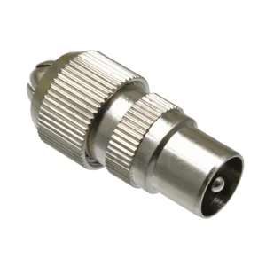 KOAX-P02 Coaxiale Male Connector, Metalen Draaibare Behuizing
