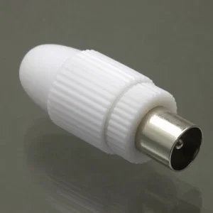 Generieke KOAX-P03 Coaxiale Stekker, Kunststof Behuizing, H-F