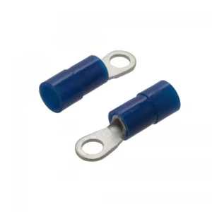 Weitkowitz KR-35250-M3-BL Krimpkous Ringkabelschoen, 1.5-2.5mm², M3, Blauw Geïsoleerd