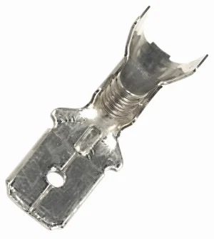 KSD6-3-0-8-SN Ongeïsoleerde Platte Stekker, 6.3x0.8mm, 1.5-2.5mm² Kabel, Vertind