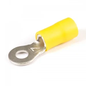 Karson Technology KTL-001-25-00 Krimpkabelschoen Ring, 2.63-6.64mm², Geïsoleerd (Geel)