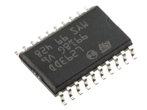 Stmicroelectronics L293DD 4-Channel Motor Driver IC, 36V, 1.2A Peak, 600mA Output, SO-20 SMD