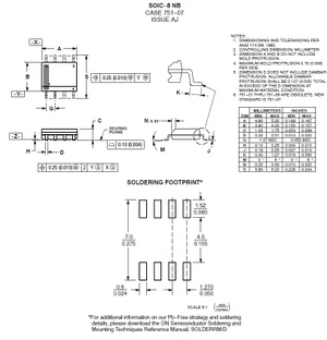 ON Semiconductor L4949D Low Dropout Positive Voltage Regulator SO-8 SMD