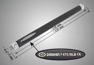 LAMP-0063-UV210 UV Fluorescent Tube 6W 210mm T5 BL